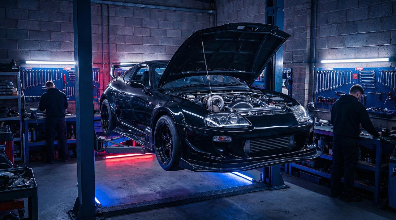 黑丝GT-R深度改装视频