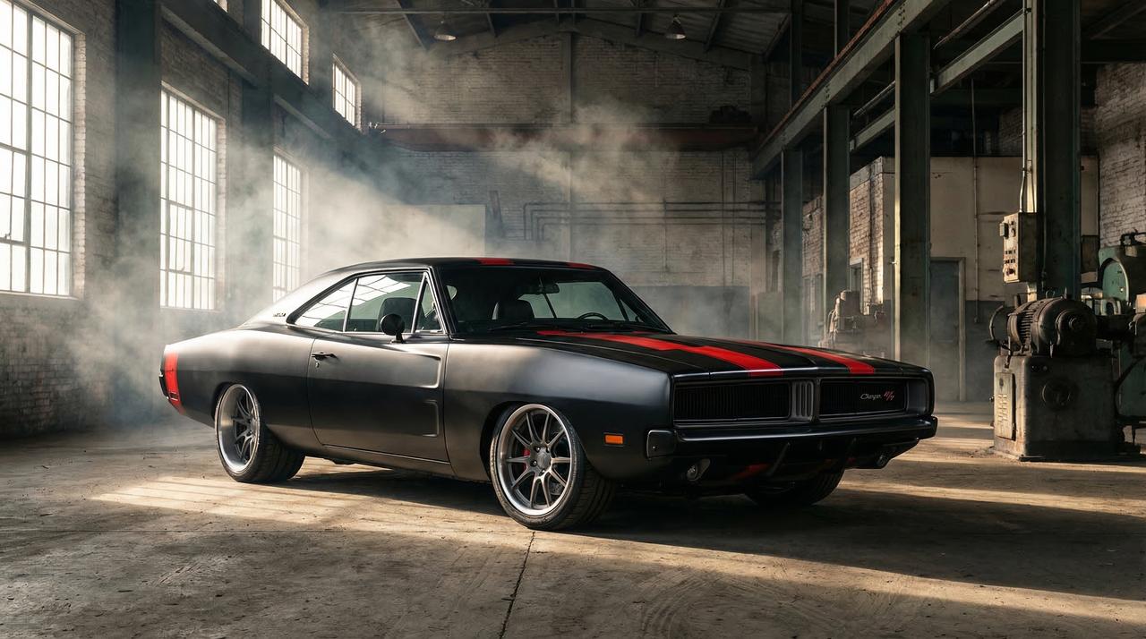 黑丝经典肌肉车改装视频